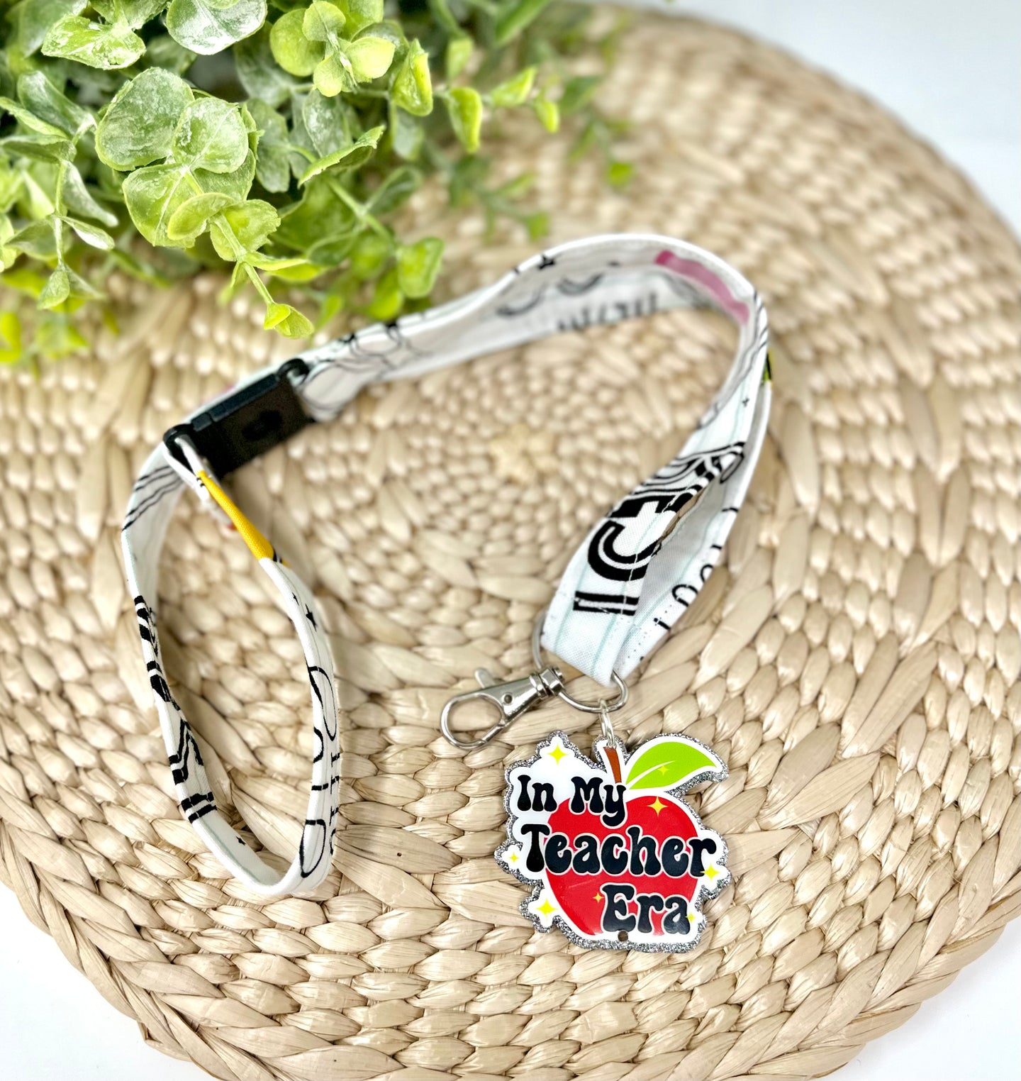 Fabric Lanyard with Acrylic